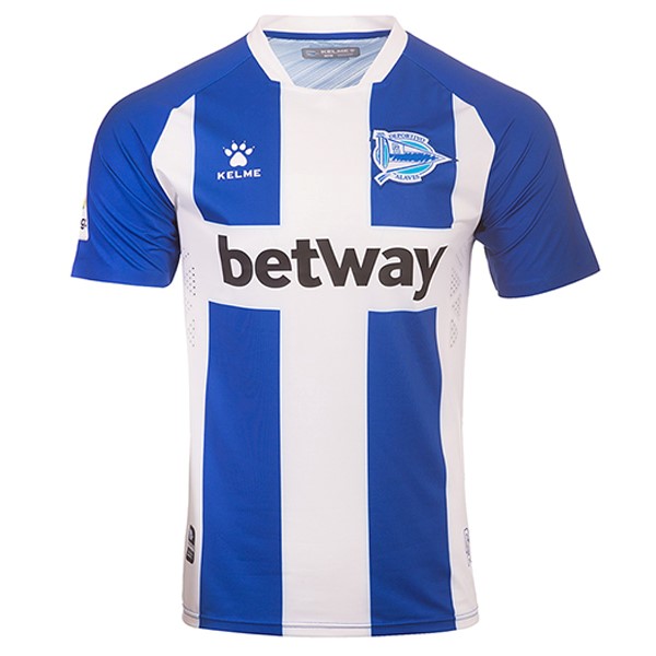 Thailande Maillot Football Alavés Domicile 2019-20 Bleu